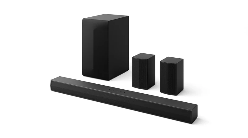 LG S60TR Soundbar 5.1 canali 440W Dolby Digital DTS Subwoofer wireless Nero