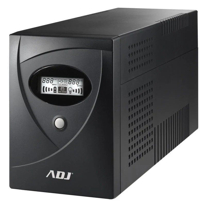 ADJ UPS 2 kVA Desktop Line INT.SERVER Series 6xIEC RJ11/45 LCD CBS 650-02005