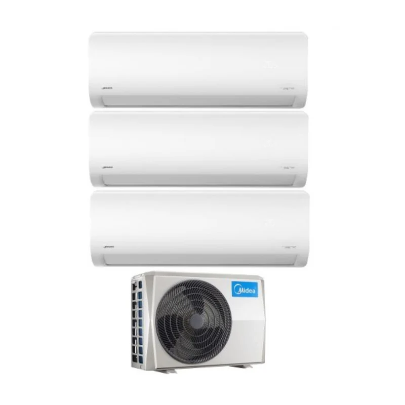 Condizionatore Trial Split Midea Xtreme Pro 9+9+12 con M4O-36FN8 R-32 Wi-Fi Integrato