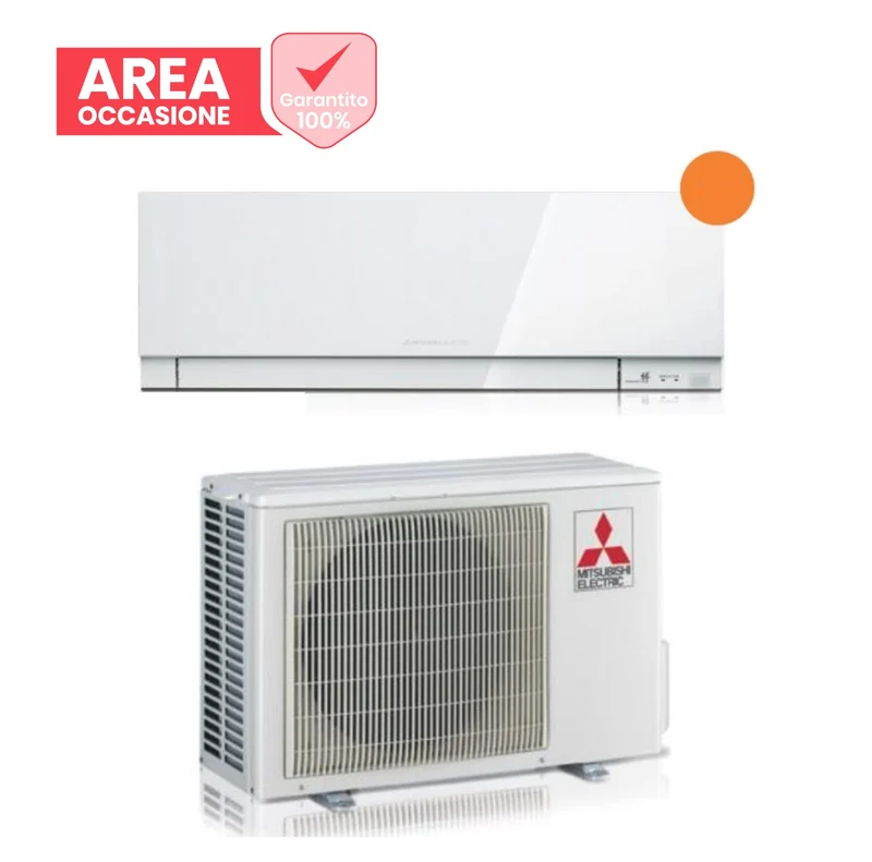 AREA OCCASIONI Climatizzatore Condizionatore Mitsubishi Electric Inverter Kirigamine ZEN R-32 White 9000 btu MSZ-EF25VGKW Bianco Wi-Fi Integrato