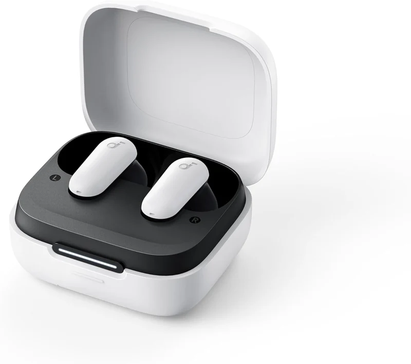 Soundcore R60i NC Auricolari In-Ear Bluetooth, ANC 52dB, 6 Microfoni, Hi-Res Audio LDAC, 50 Ore, Traduzione AI 100+ Lingue, Nero