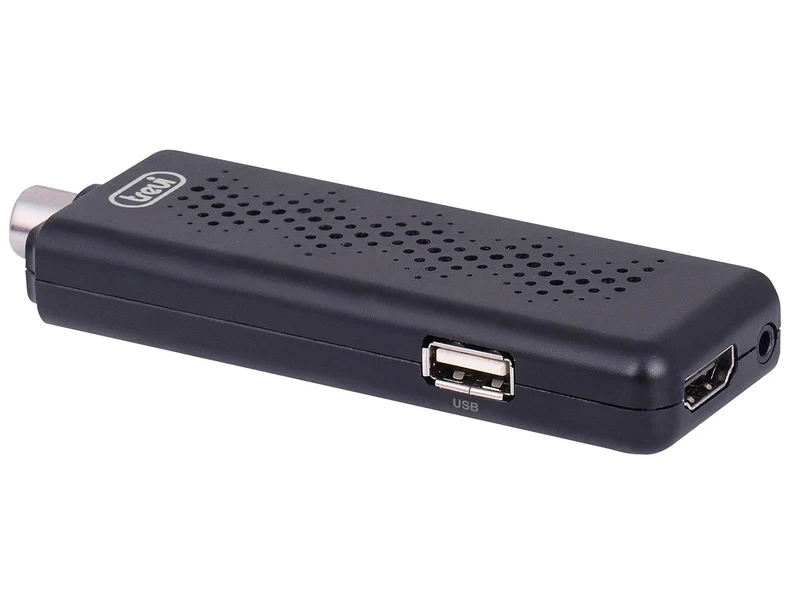 Trevi HE 3362 T2 Decoder Digitale Terrestre Mini DVB-T2 H.265 HEVC 10 Bit HD HDMI USB