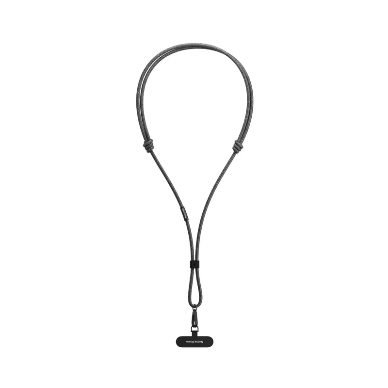 Native Union City Sling Tracolla per Smartphone Universale Cinturino Regolabile Riciclato Nero