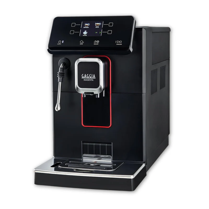Gaggia Magenta Plus Macchina da Caffè Automatica RI8700 - Macinatore in Ceramica, Display TFT, 1,8 L, 1900 W, Nera