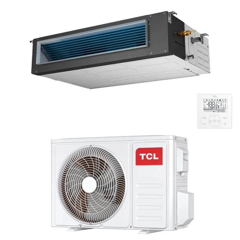 Condizionatore Canalizzabile TCL 36000 Btu MN36DW1 R-32 Wi-Fi Optional con Comando Cablato Incluso