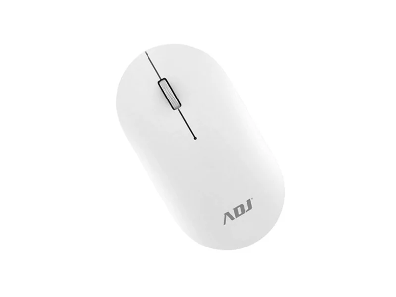 ADJ Mouse Wireless Ottico 3D Egg White 1000 DPI 3 Tasti Plug&Play