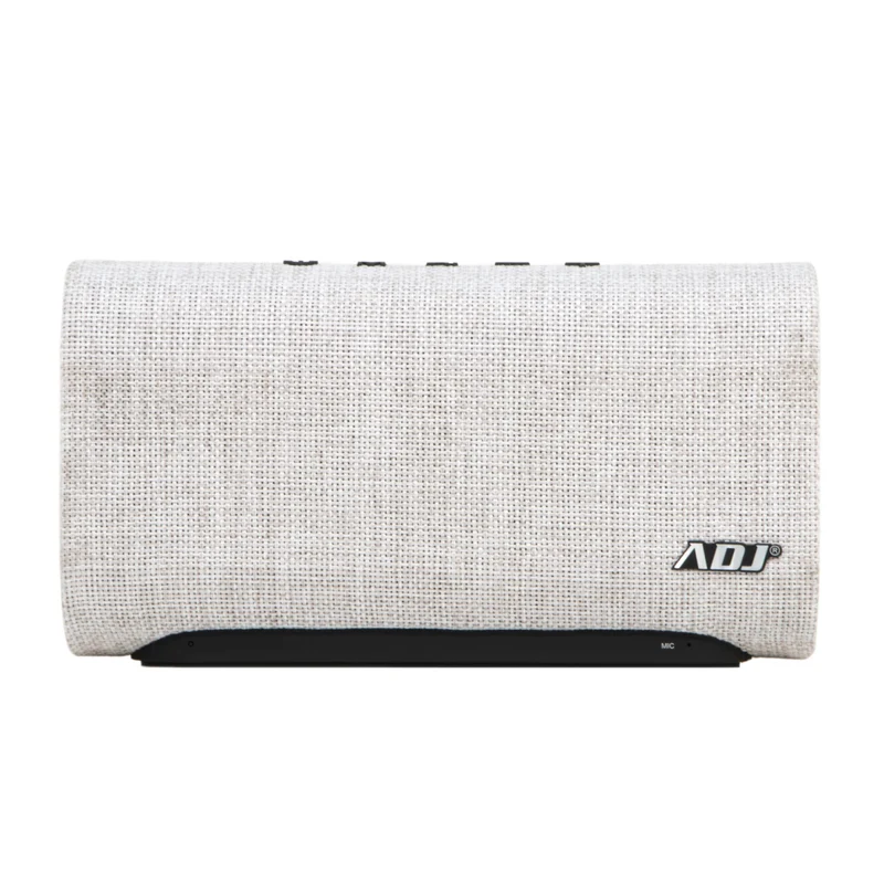 ADJ Compact-Sound Speaker Bluetooth 5.0 25W Portatile con Microfono, Aux, Micro SD – Crema