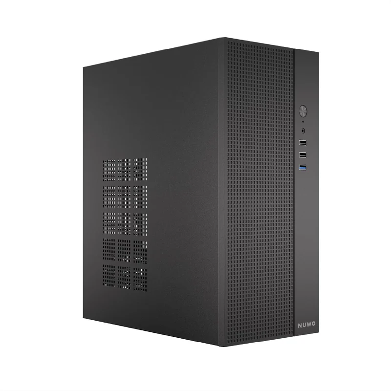 Nuwo Case PC Opal Z300 Mini-Tower Micro-ATX Mini-ITX SPCC 0.6mm USB 3.0 Nero