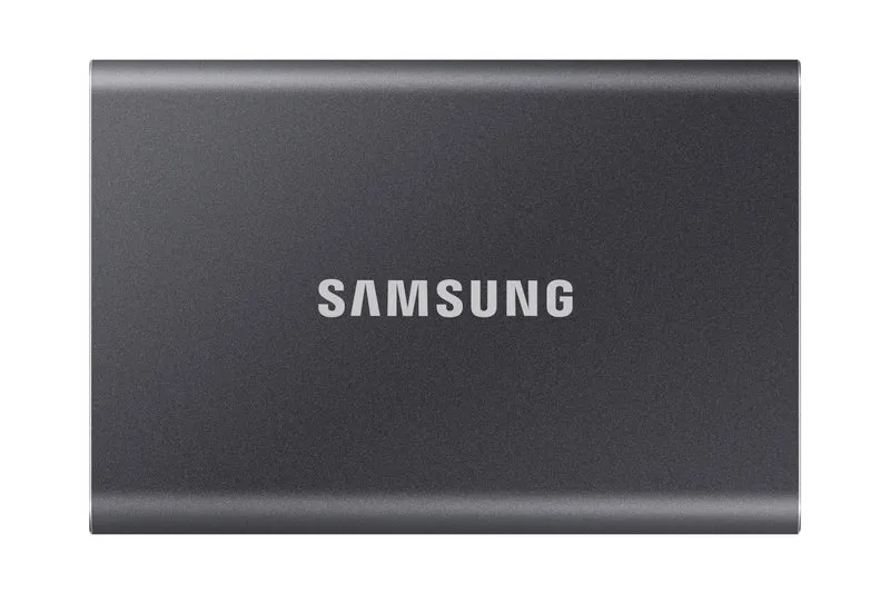 Samsung T7 SSD Portatile 1TB USB-C 3.2 Gen2 1050MB/s Grigio Alluminio