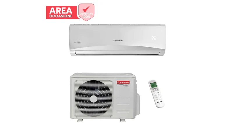 AREA OCCASIONI 2173 Climatizzatore Condizionatore Ariston Inverter serie PRIOS 12000 Btu C 35 MUD0 R-32 Wi-Fi OMAGGIO Classe A++/A+
