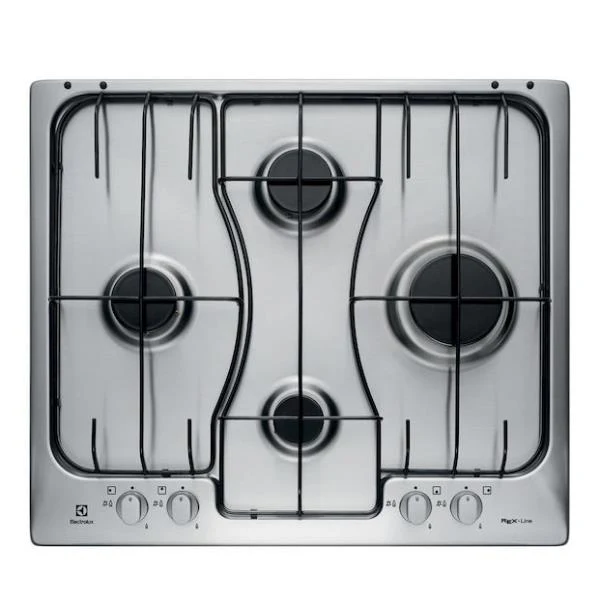 Piano Cottura A Gas Electrolux RGG6242LOX 4 Fuochi (L59,4xP51) Acciaio Inox