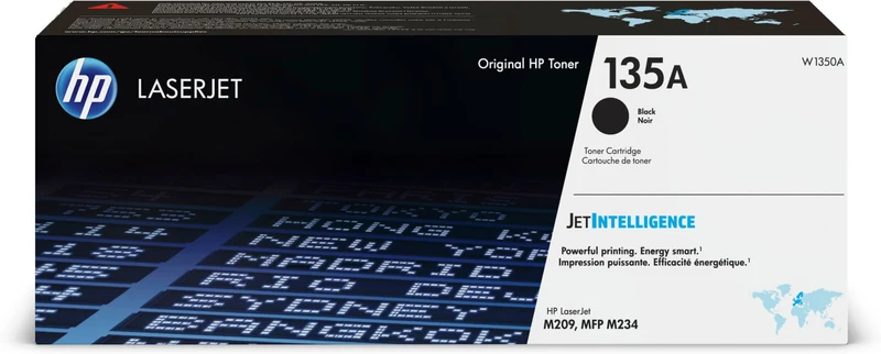 HP 135A Toner Originale Nero per LaserJet M207-M212 M209 M232-M237 M234 1100 pagine