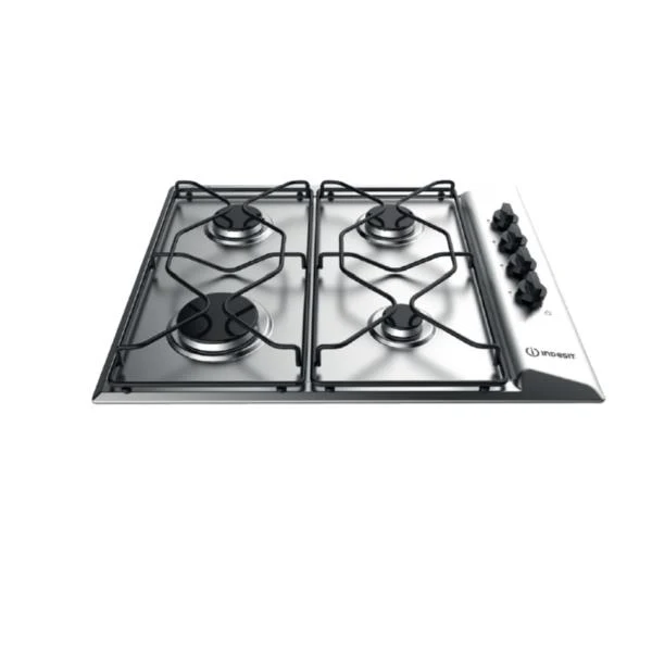 Piano Cottura A Gas Indesit PAA642IX/IWE1 4 Fuochi (L58xP50) Acciaio Inox