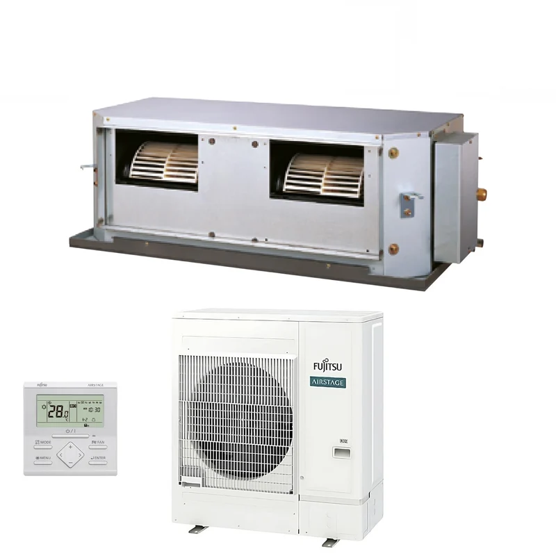 Condizionatore Fujitsu Canalizzabile Alta Prevalenza serie KH 45000 Btu ARXG45KHTB R-32 Trifase Wi-Fi Optional