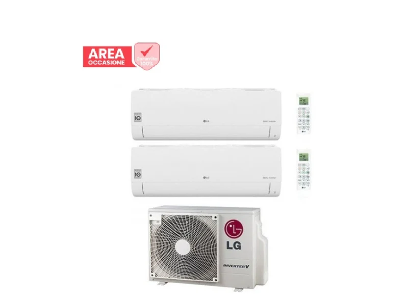 AREA OCCASIONI 2288 Condizionatore Dual Split LG Libero Smart 9+9 LG MU2R15 Dual Split R-32