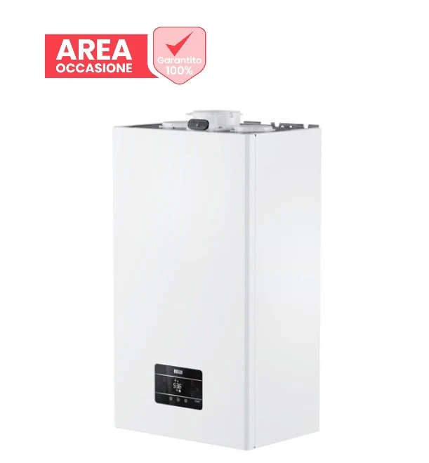 AREA OCCASIONI 2283 Caldaia Riello START 25 Kis LOW NOx a condensazione completa di kit scarico fumi Metano 20187404
