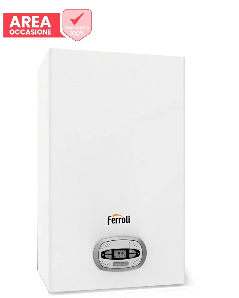 AREA OCCASIONI 2286 Caldaia a Condensazione Ferroli BLUEHELIX TECH RRT 34C Low NOx Metano/Gpl Completa di kit scarico fumi