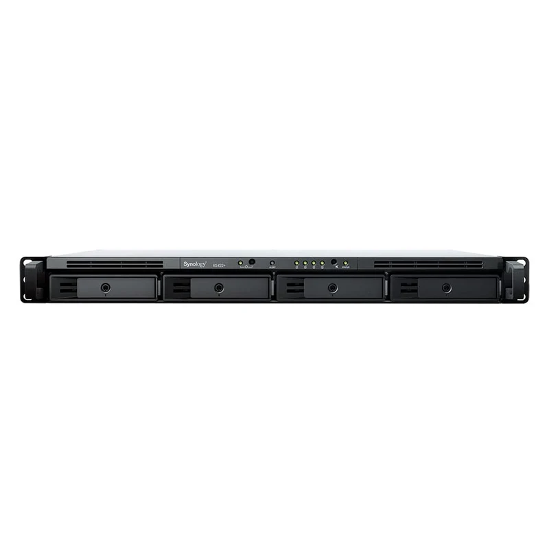 Synology RS422+ NAS 4 bay con CPU Quadcore 1.4GHz - Dispositivo di archiviazione di rete