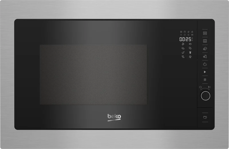 Beko BMGB25332BG Forno Microonde da Incasso con Grill 25L 900W Acciaio Inox