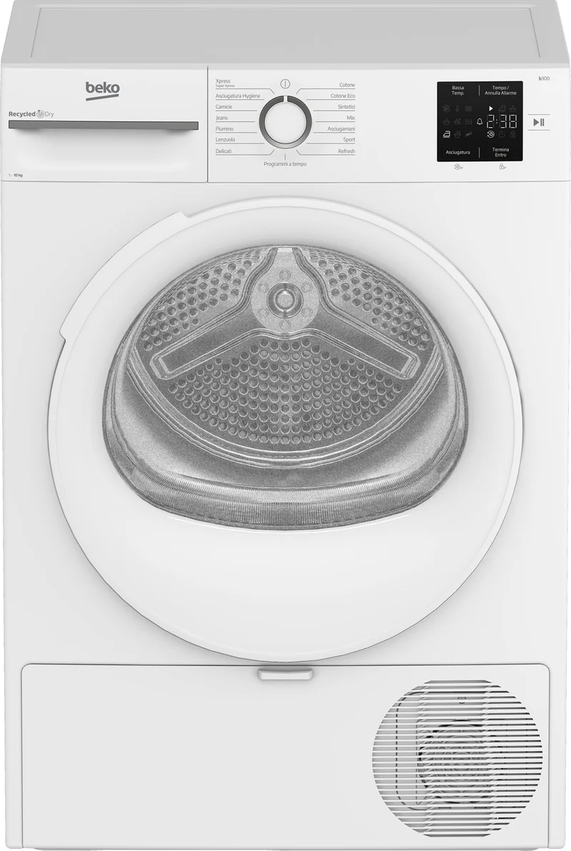 Asciugatrice a Pompa di Calore Beko BMT103EW 10kg Classe D Bianca