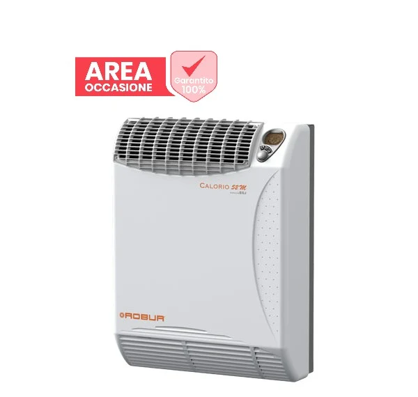 AREA OCCASIONI 2258 Radiatore a gas Stufa Robur Modello CALORIO 52M Modulante Metano