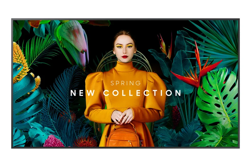 Samsung QH55C Display Digitale 55" 4K Ultra HD LCD per Segnaletica Professionale