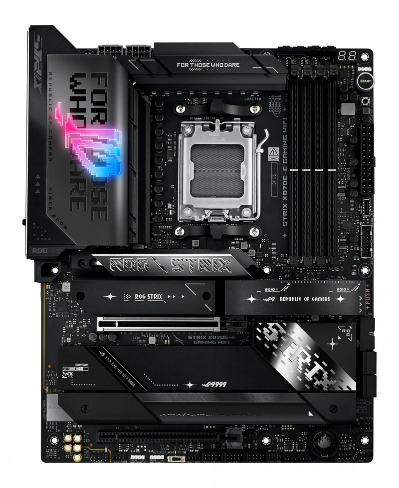 ASUS ROG STRIX X870E-E GAMING WIFI Scheda Madre ATX Socket AM5 DDR5