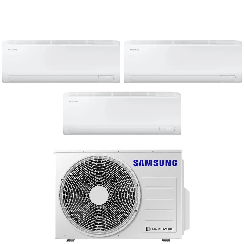 Condizionatore Samsung Trial Split Inverter serie CEBU S2 9+9+12 con AJ052TXJ3KG R-32 Wi-Fi Integrato 9000+9000+12000