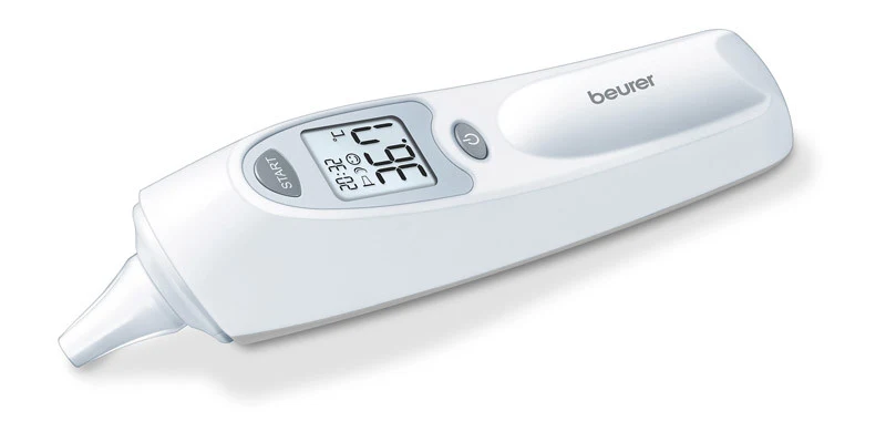 Beurer FT 58 Termometro Auricolare Digitale Infrarossi con Allarme Febbre