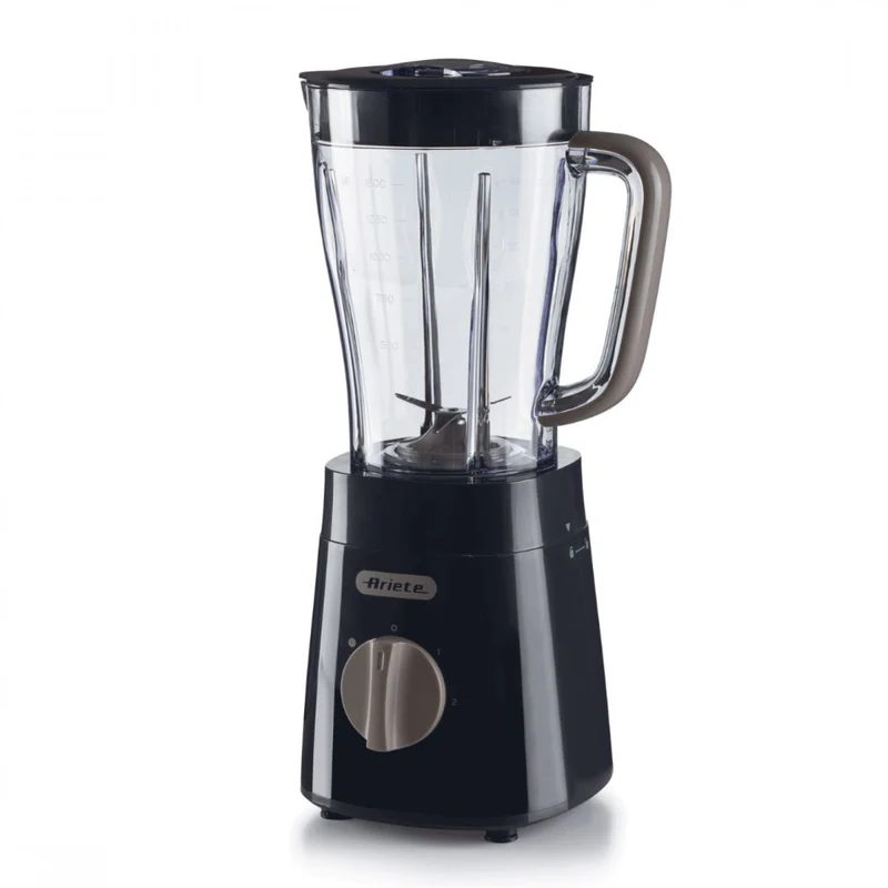 Ariete Frullatore 576 Dark & Sahara Grey 500W 1,5L 2 Velocità Funzione Pulse