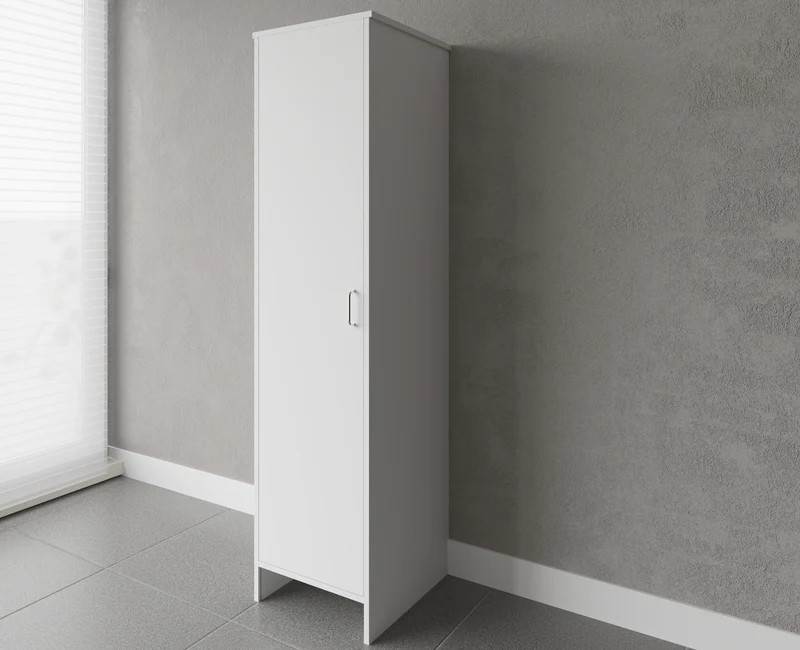 Colonna per Composizione Lavanderia in PVC, Kit Completo 45x50 cm, Modello Garden, Ideale per Spazi Funzionali