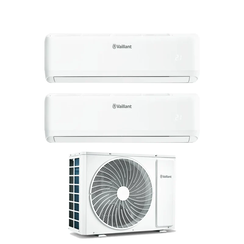 Condizionatore Dual Split Vaillant ClimaVAIR Pro 7+7 con VAM1-040A2NO R-32 Wi-Fi Integrato