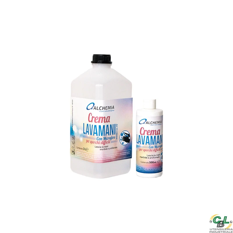 CREMA DETERGENTE CREAM ALCHEMIA PER PULIZIA MANI 500ML