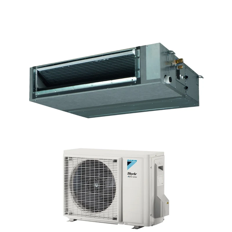 Climatizzatore Condizionatore Daikin Bluevolution Canalizzato Media Prevalenza 18000 Btu FBA50A + RZAG50A Monofase R-32 Wi-Fi Optional