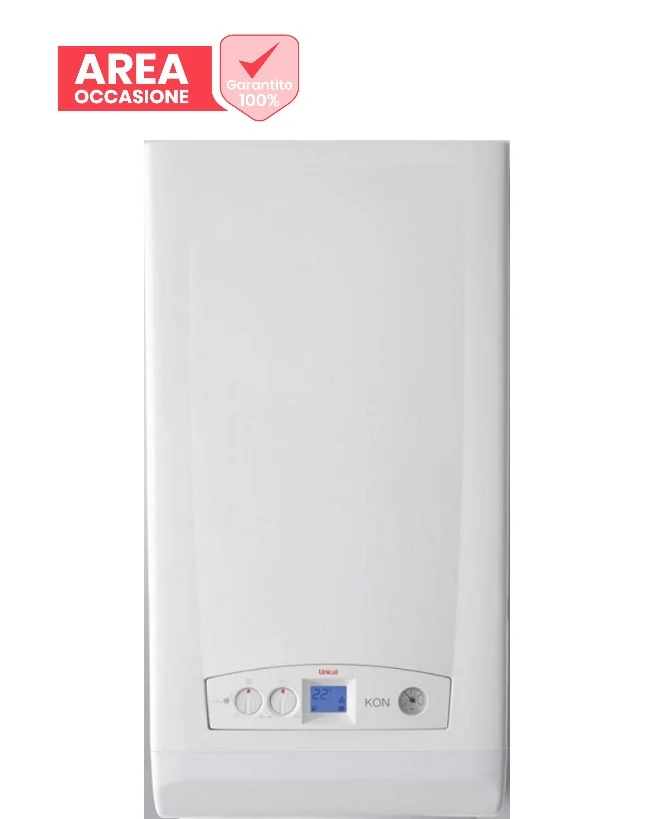 AREA OCCASIONI Caldaia a Condensazione Unical KON M C24 Low NOx Metano Completa di kit Scarico Fumi