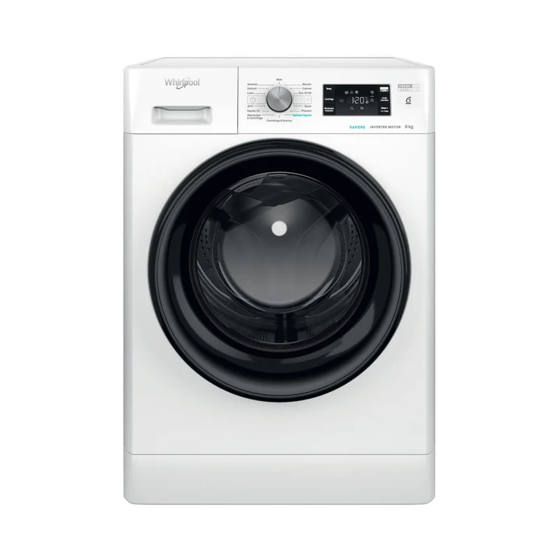Lavatrice A Carica Frontale Whirlpool FFB R8528 BV IT 8 Kg Classe B 1200 Giri (A84,5xL59,5xP63) Tecnologia 6° Senso Refresh Vapore