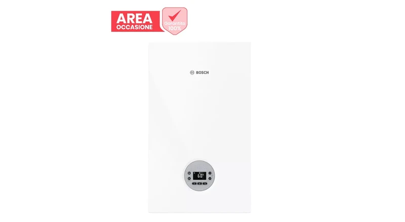 AREA OCCASIONI Caldaia a Condensazione Junkers Bosch CONDENS 1200 W GC1200W 24/30 C 23 Low NOx Metano 7716704746 Completa di Kit Scarico Fumi