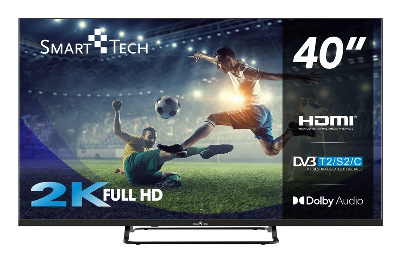 Smart-Tech TV LED 40FN01V3 40" Full HD 1920x1080 DLED DVB-T2/S2/C Dolby Digital Plus 3xHDMI Hotel Mode Nero