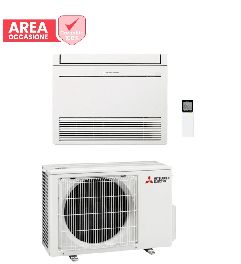 AREA OCCASIONI Climatizzatore Condizionatore Mitsubishi Electric Inverter Pavimento MFZ-KT35 12000 Btu Gas R-32 Wi-Fi Optional NOVITA'