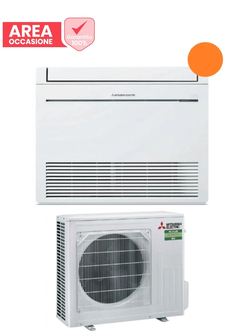 AREA OCCASIONI Climatizzatore Condizionatore Mitsubishi Electric Inverter Pavimento MFZ-KT50 18000 Btu Gas R-32 Wi-Fi Optional