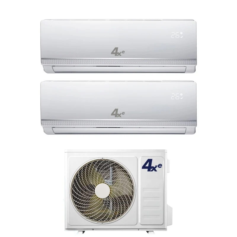 Condizionatore Dual Split 4Xe 9+12 con Winter Dual 18 R-32 Wi-Fi Optional