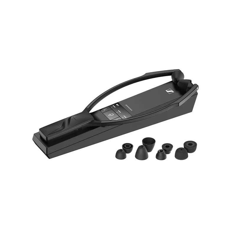 Sennheiser RS 5200 Cuffie Wireless Nere con Suono Nitido e Profili Ascolto Selezionabili