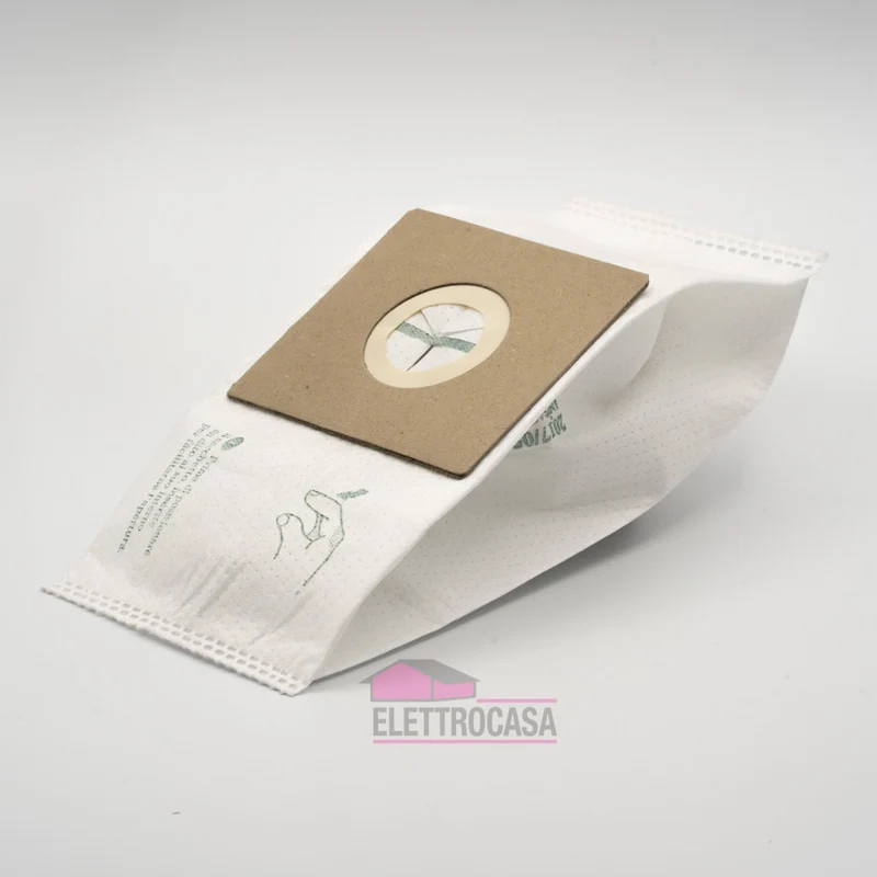 Elettrocasa Sacchetti per Aspirapolvere a Cilindro 6 pz Compatibili Termozeta Bomann DPE
