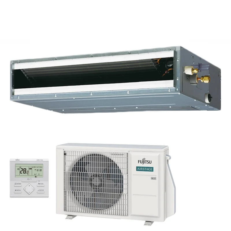 Condizionatore Fujitsu Canalizzabile Bassa Prevalenza serie KL ECO 9000 Btu ARXG09KLLAP R-32 Wi-Fi Optional