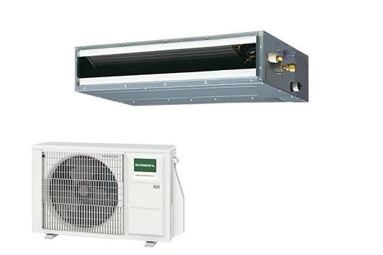 Climatizzatore Condizionatore Fujitsu Inverter Canalizzato Canalizzabile Bassa Prevalenza serie KL 18000 Btu ARXG18KLLAP R-32 Classe A++/A+ Comando Escluso