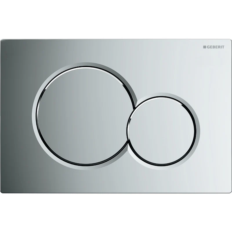 Placca di comando WC Geberit Sigma20 per risciacquo a due quantità 115.882.16.1 Nero Opaco