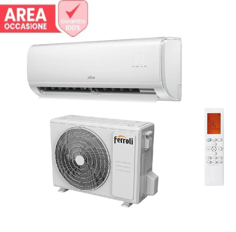 AREA OCCASIONE Climatizzatore Condizionatore Inverter Ferroli Giada S 9000 btu Wi-Fi Integrato Alexa e Google HOME - NOVITA