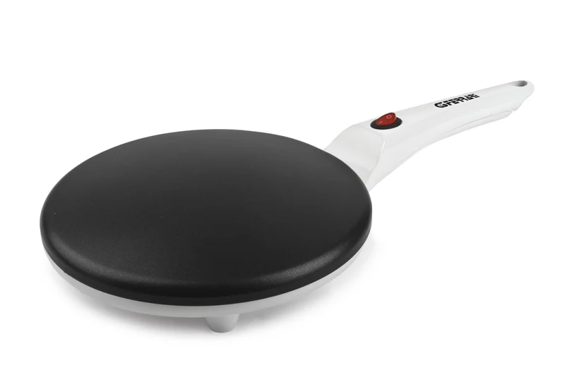 G3 Ferrari Crepiera G10306 20 cm 800W Nero/Bianco per 1 Crepe Elettrica