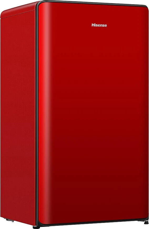Frigorifero Monoporta Hisense RR106D4CRF 82 Litri Classe F (A86,7xL48xP45,1) Statico Rosso