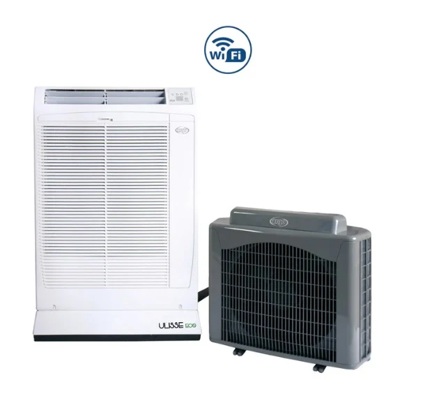 Climatizzatore Condizionatore Split a pavimento con valigetta unità Esterna Argo Ulisse Eco 3,5 kW Wi-Fi Integrato 397028973